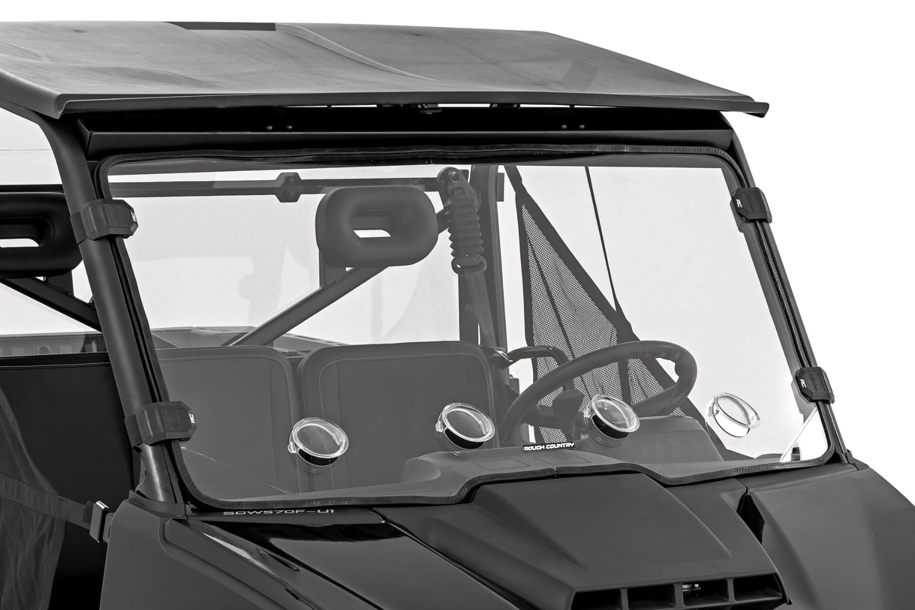 Vented Full Windshield | Scratch Resistant | Segway UT6