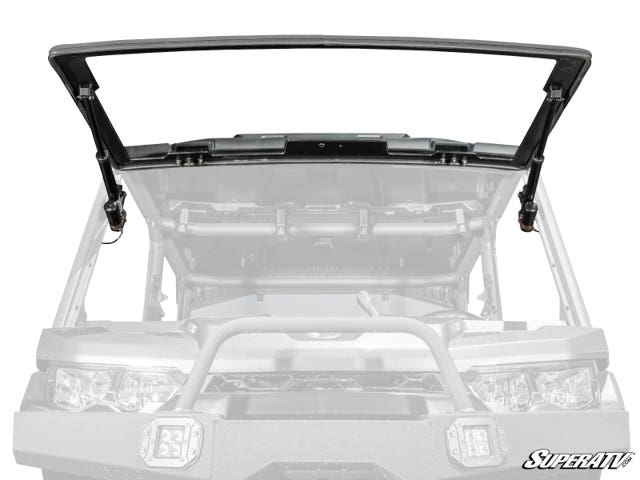 Can-Am Defender HD7 MaxDrive Power Flip Glass Windshield