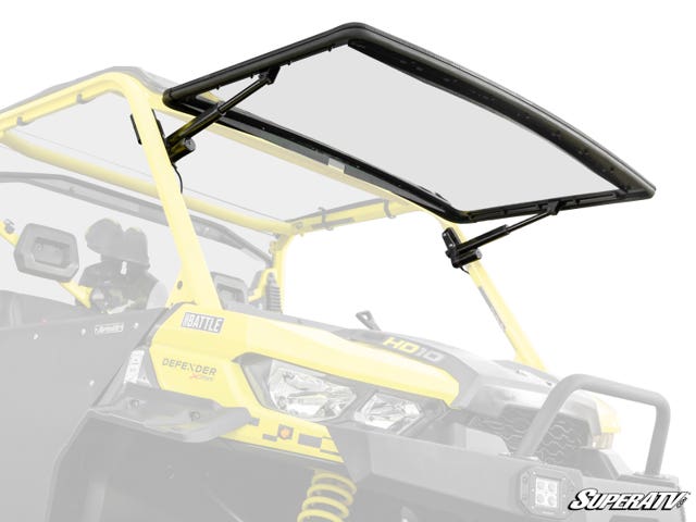 Can-Am Defender HD9 MaxDrive Power Flip Windshield