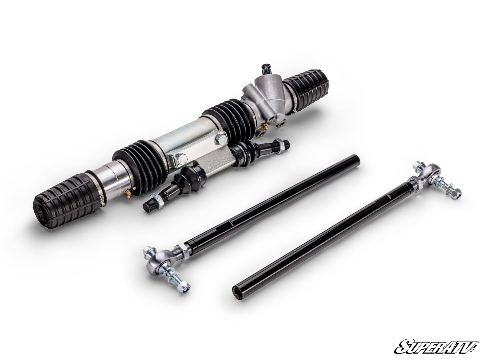 CAN AM MAVERICK X3 RACKBOSS 2.0 RACK + PINION w/ HD SWAGED TUBE TIE RODS