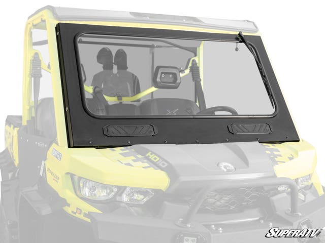 Can-Am Defender HD9 Glass Windshield