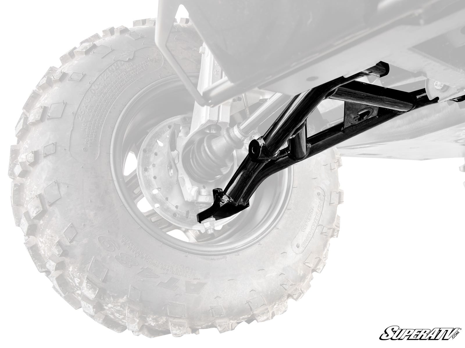Polaris Ranger 570 High Clearance A-Arms — Black
