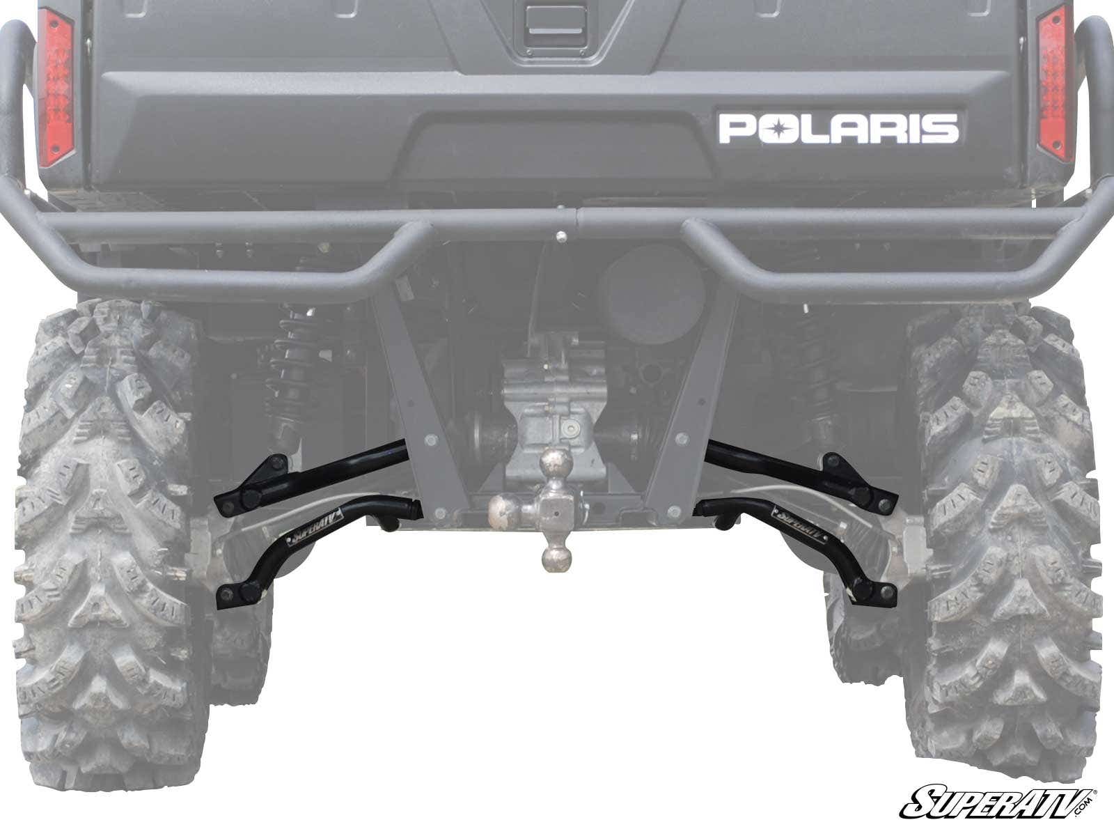 Polaris Ranger High Clearance A-Arms — Black