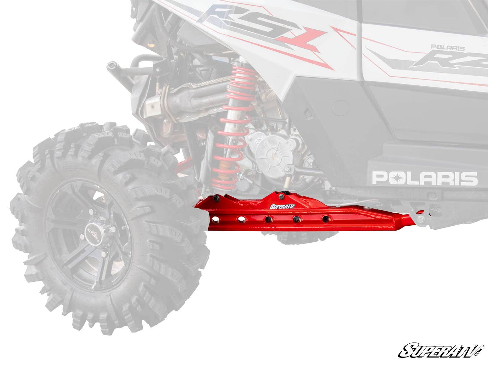 Polaris RZR XP 1000 Rear Trailing Arms — Red