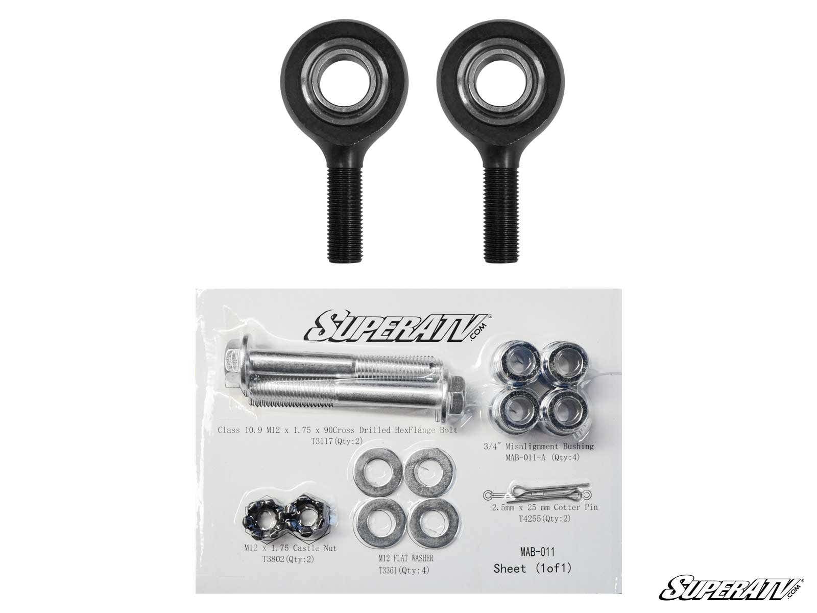 Can-Am Maverick X3 HD Tie Rod Ends