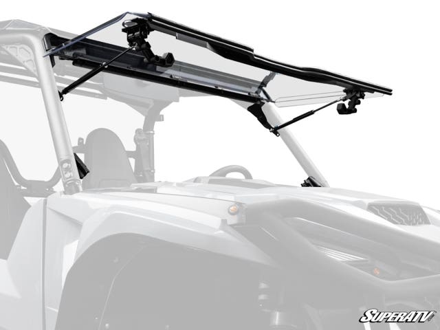 Yamaha Wolverine X2 Scratch Resistant Flip Windshield