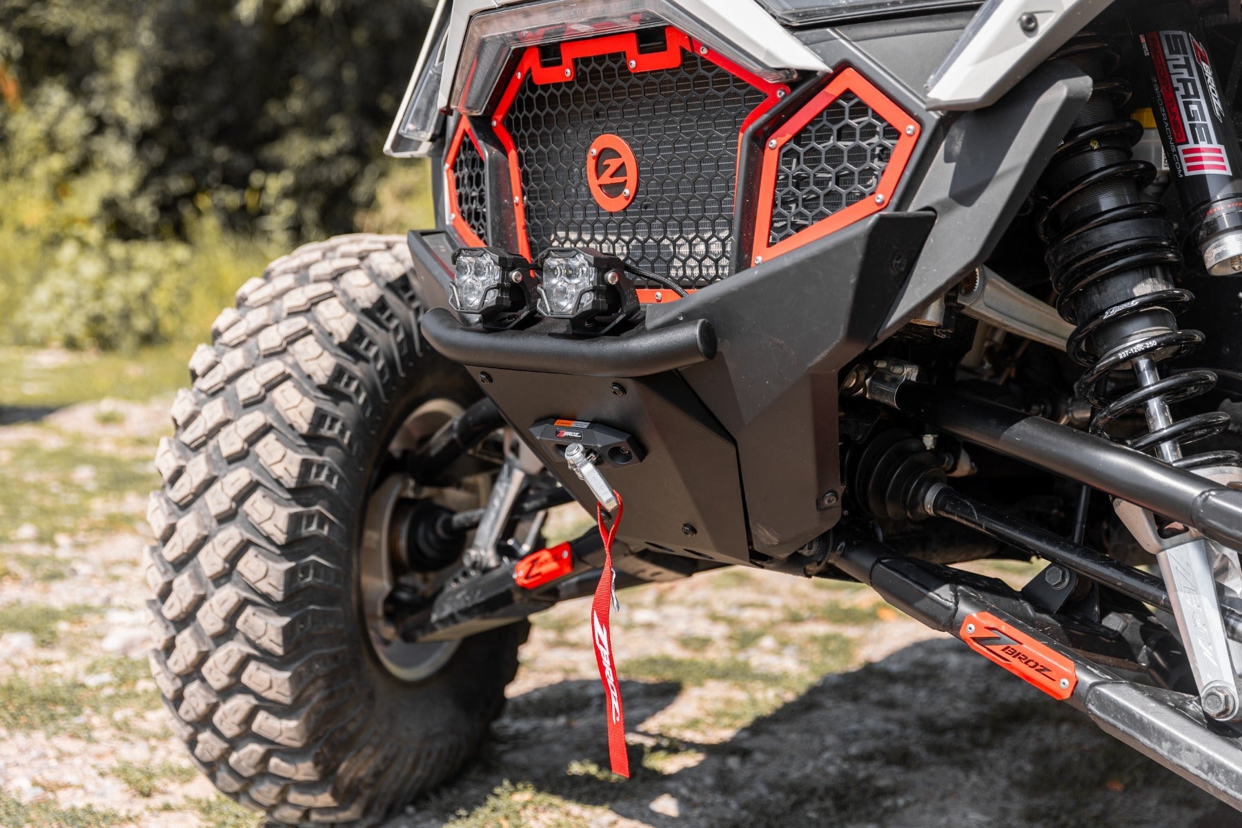 Polaris Pro R/Turbo R/Pro S Front Bumper W/ Winch Mount (2022-2026)